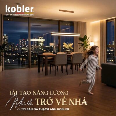 Sàn gỗ thạch anh Kobler tinh the muoi