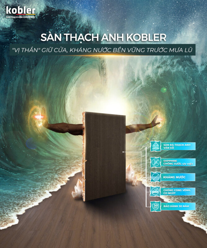 sàn kobler kháng nước hoàn hảo